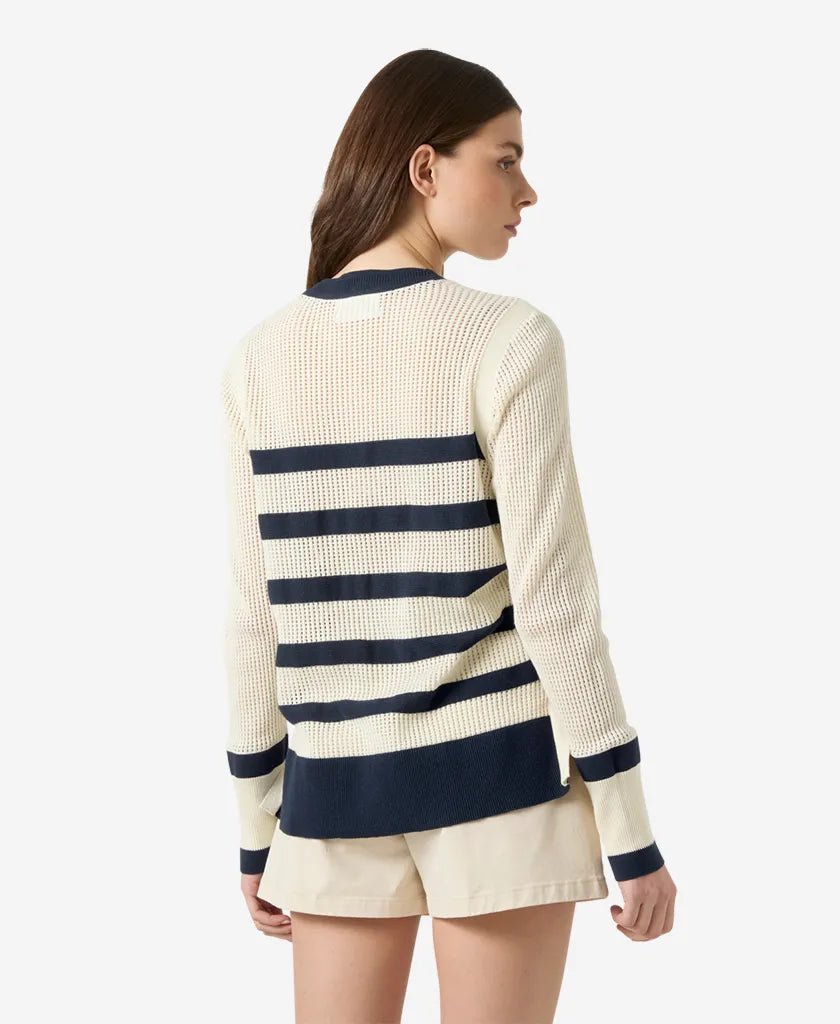 597 NAVY / CREAM STRIPE
